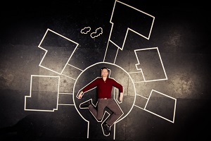 Wade A. Vaughn in "Cul-de-Sac." Photo by Justin D. Gallo Photography.