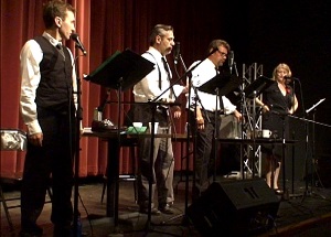 Dave Gangler, Eric Webster, Lee Adams and Shanan Custer in "Shade's Brigade".