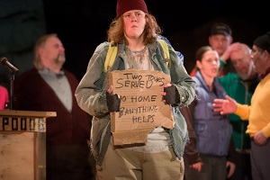 Maren Ward THE VETERANS PLAY PROJECT. Photo by Rich Ryan.