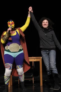 Stacey Poirier & Anya Kremenetsky. Photo by Scott Pakudaitis.