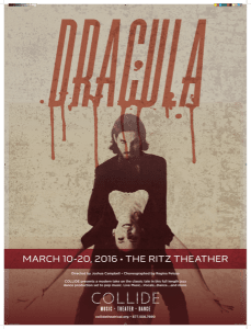 Dracula by COLLIDE Theatrical Dance Company.