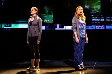 5 - Christiane Noll as 'Cynthia Murphy' and Jessica Phillips as 'Heidi Hansen' in the First North American Tour of Dear Evan Hansen. Photo by Matthew Murphy. 2018